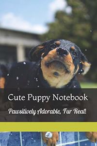 Cute Puppy Notebook