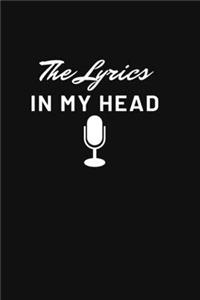 The Lyrics In My Head Songwriting Journal
