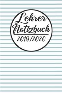 Lehrer Notizbuch 2019 / 2020