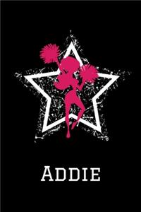 Addie Cheerleading Notebook
