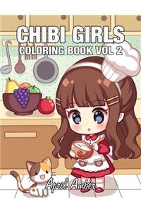 Chibi Girls Coloring Book Vol 2