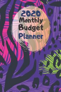 Monthly Budget Planner 2020