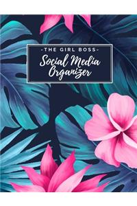 The Girl Boss Social Media Organizer