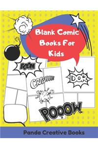 Blank Comic Books For Kids