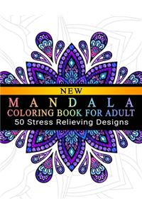 Mandala Coloring Book For Adult
