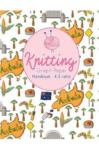 Knitting Graph Paper Notebook - 4
