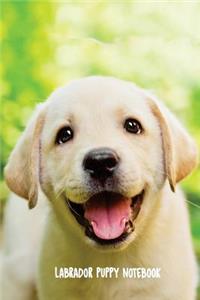 Labrador Puppy Notebook
