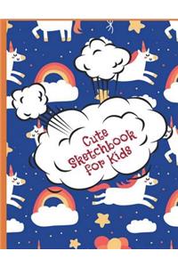 Cute Sketchbook for Kids