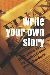 Write Your Own Story