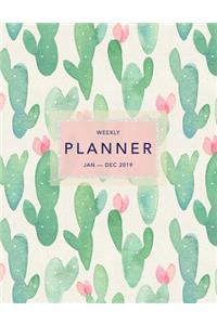 Weekly Planner Jan - Dec 2019