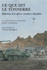 Ce Que Dit Le Tonnerre