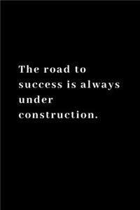 The road to success is always under construction.