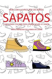 Livro para colorir para crianças de 4-5 anos (Sapatos)