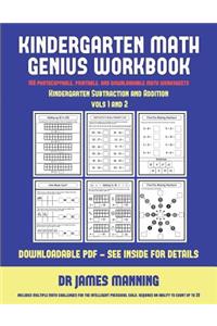 Kindergarten Subtraction and Addition (Kindergarten Math Genius)