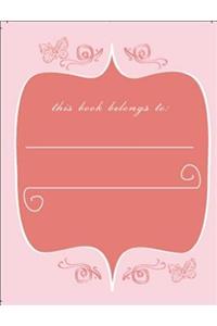 Bookplates - Pink Butterfly