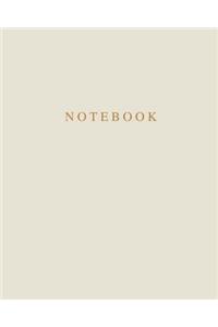 Notebook - Daily Journal / Lined Notebook