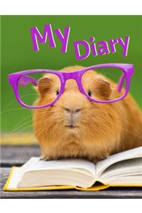 My Diary: 185 Lined Pages, Large Size Book 8 1/2 X 11