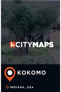 City Maps Kokomo Indiana, USA