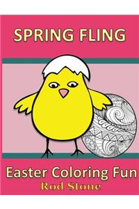 Spring Fling Easter Coloring Fun