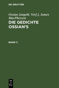 Gedichte Ossian's