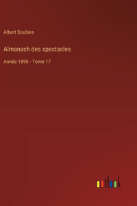 Almanach des spectacles