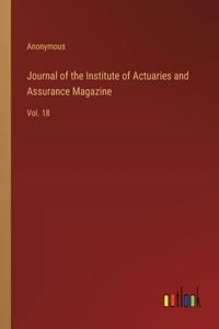 Journal of the Institute of Actuaries and Assurance Magazine