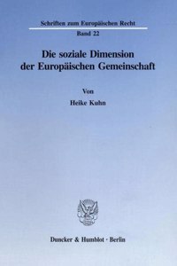 Die Soziale Dimension Der Europaischen Gemeinschaft