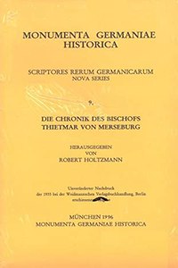 Die Chronik Des Bischofs Thietmar Von Merseburg Und Ihre Korveier Uberarbeitung