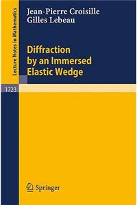 Diffraction by an Immersed Elastic Wedge