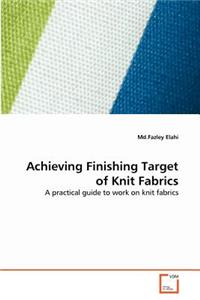 Achieving Finishing Target of Knit Fabrics