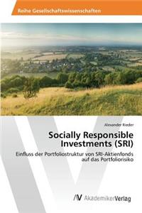 Socially Responsible Investments (SRI)