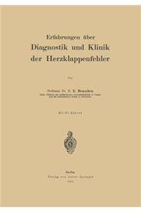 Erfahrungen über Diagnostik und Klinik der Herzklappenfehler