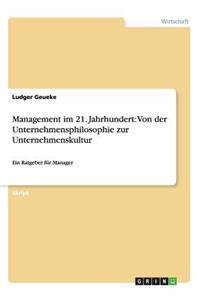 Management im 21. Jahrhundert
