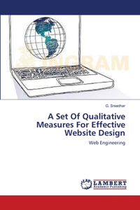 Set Of Qualitative Measures For Effective Website Design
