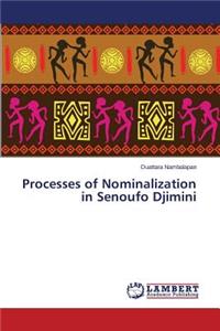 Processes of Nominalization in Senoufo Djimini