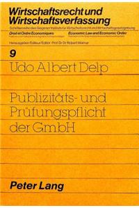 Publizitaets- Und Pruefungspflicht Der Gmbh