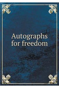 Autographs for Freedom