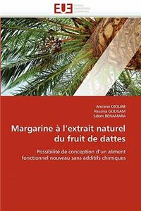 Margarine À l''extrait Naturel Du Fruit de Dattes