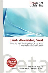 Saint- Alexandre, Gard