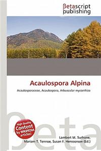 Acaulospora Alpina