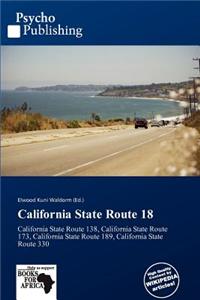 California State Route 18