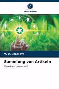Sammlung von Artikeln