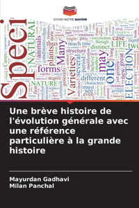 brève histoire de l'évolution générale avec une référence particulière à la grande histoire