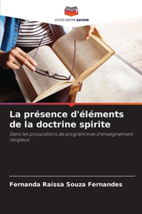 présence d'éléments de la doctrine spirite