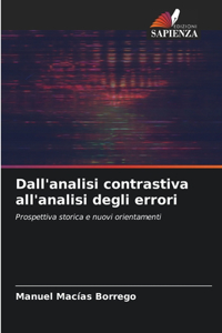 Dall'analisi contrastiva all'analisi degli errori