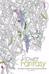 Flower Fantasy Adult Colouring