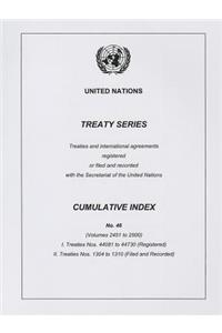 Treaty Series Cumulative Index No. 46