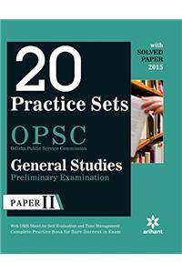 OPSC General Studies Preliminary Examination Paper-II : 20 Practice Sets