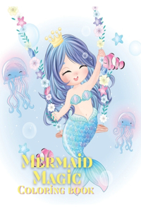 Mermaid Magic coloring book