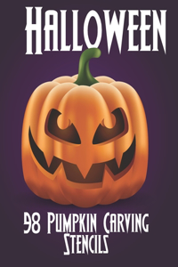 Halloween 98 Pumpkin Carving Stencils